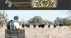 Desktop Screenshot of echoafricasafaris.com